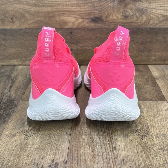 Under Armour Curry 8 NM Team Pink White Basketball Shoes 3024785-606 Mens 11.5 main image 8